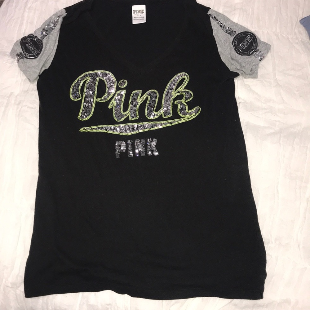 Small Pink V-Neck